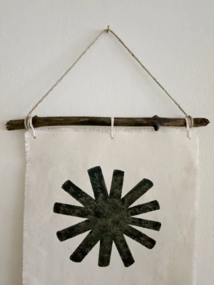 Freedom Fabric Art Wall Hanging
