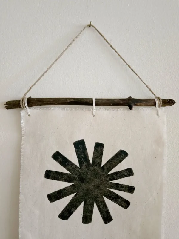 Freedom Fabric Art Wall Hanging