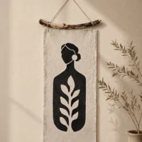 Fabric Art Wall Hanging