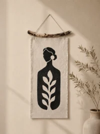 Fabric Art Wall Hanging