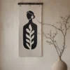 “Green Within” Fabric Art Wall Hanging