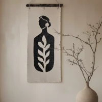 WH-5-4 “Green Within” Fabric Art Wall Hanging