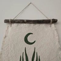 “Moonlit Canopy” Wall Hanging