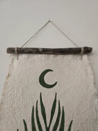 “Moonlit Canopy” Wall Hanging