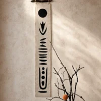 “Root to Radiance” Fabric Art Wall Hanging