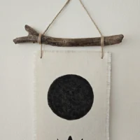 “Root to Radiance” Fabric Art Wall Hanging