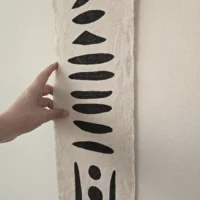 “Root to Radiance” Fabric Art Wall Hanging