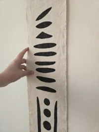 “Root to Radiance” Fabric Art Wall Hanging