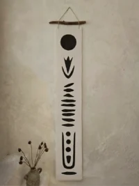 “Root to Radiance” Fabric Art Wall Hanging