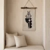 Rooted Mind Fabric Art Wall Hanging