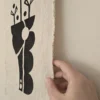 “Rooted Mind” Fabric Art Wall Hanging