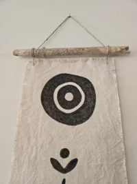 "Maya" Fabric Art Wall Hanging