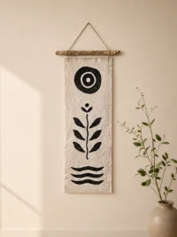 Fabric Art Wall Hanging