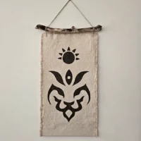“Leo Rising” Wall Hanging