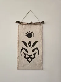 “Leo Rising” Wall Hanging