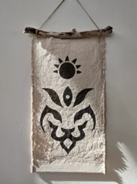 “Leo Rising” Wall Hanging