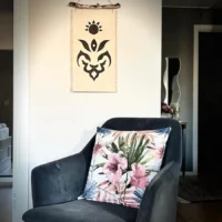 “Leo Rising” Wall Hanging