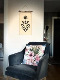“Leo Rising” Wall Hanging