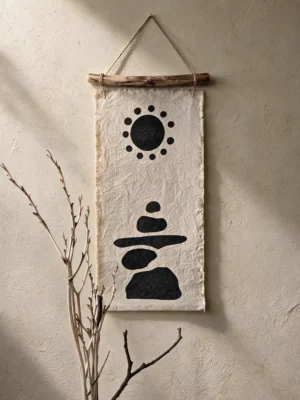 Harmonia Fabric Art Wall Hanging