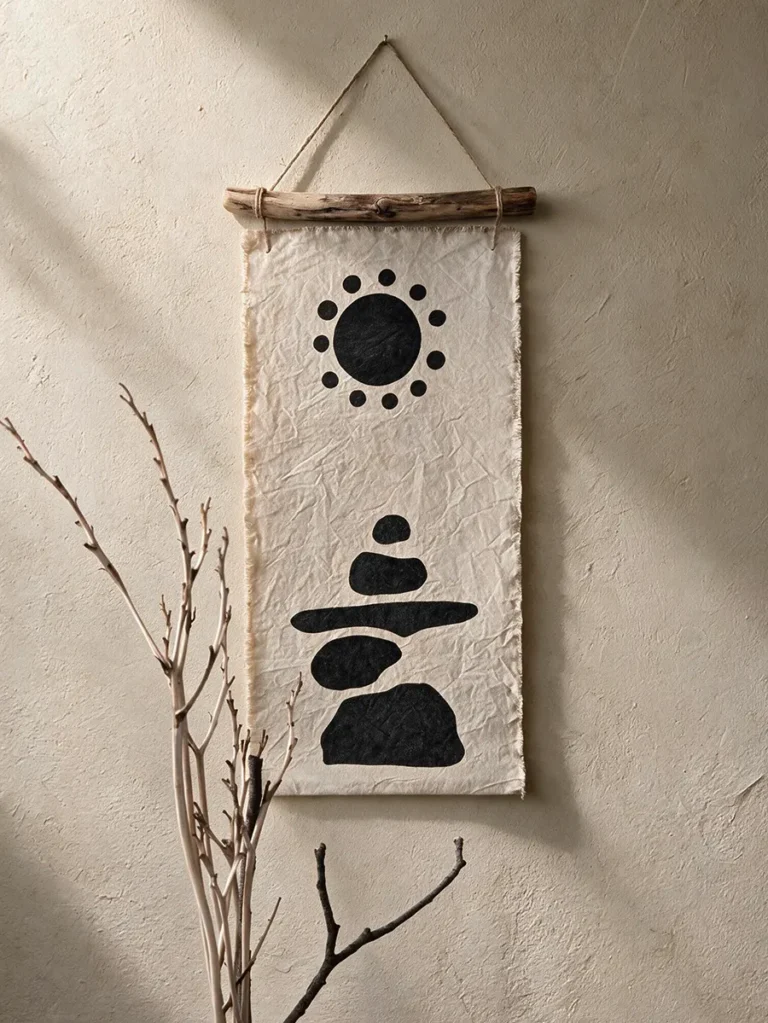 Harmonia Fabric Art Wall Hanging