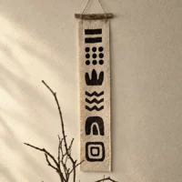 Vita Fabric Art Wall Hanging
