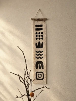Vita Fabric Art Wall Hanging