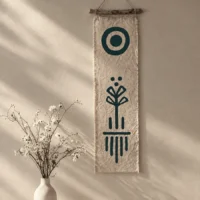 Kora Fabric Art Wall Hanging