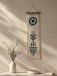 Kora Fabric Art Wall Hanging